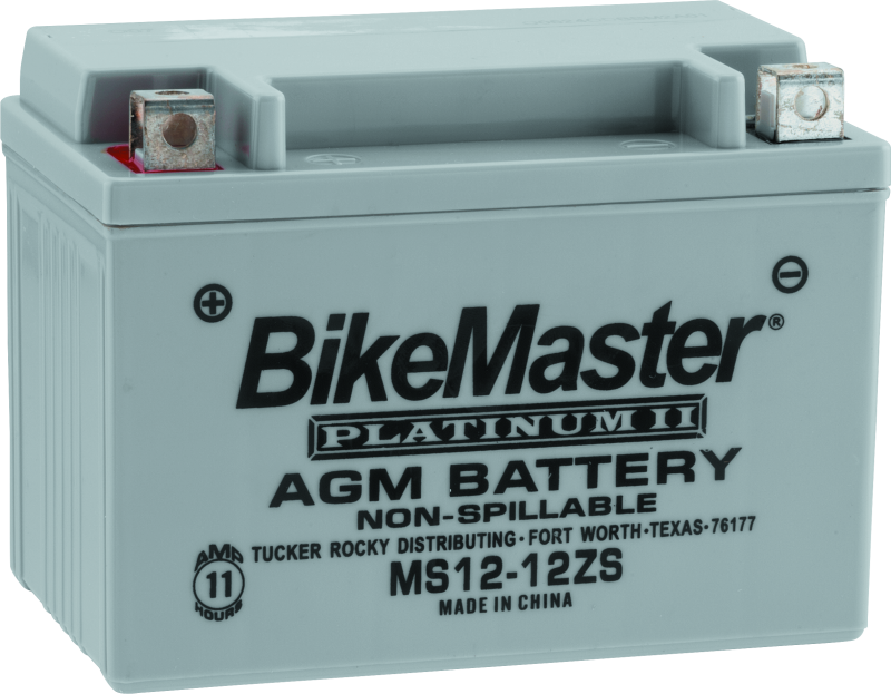 BikeMaster AGM Battery - MS12-12ZS BikeMaster Batteries  AXOPROS