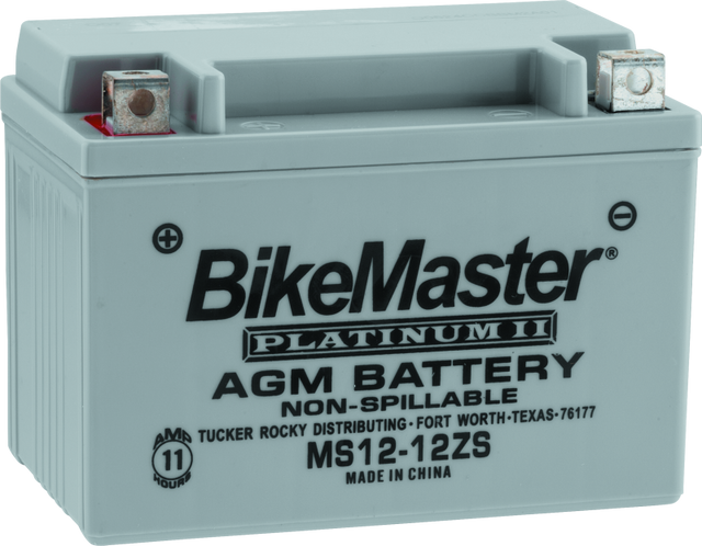 BikeMaster AGM Battery - MS12-12ZS BikeMaster Batteries  AXOPROS