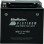 BikeMaster AGM Battery - MS12-14-BS BikeMaster Batteries  AXOPROS