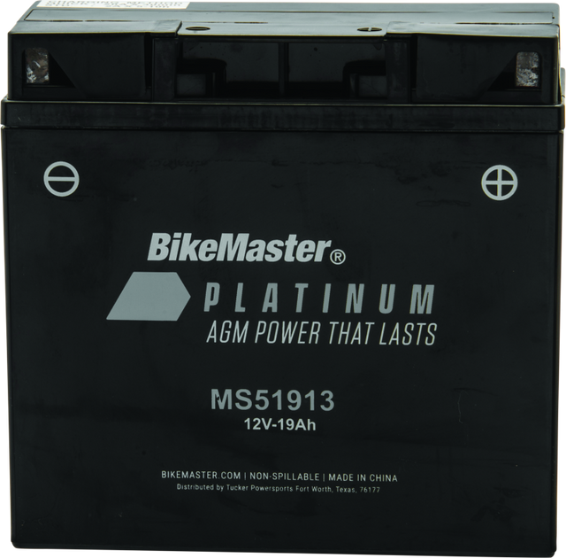 BikeMaster AGM Battery - MS51913 BikeMaster Batteries  AXOPROS