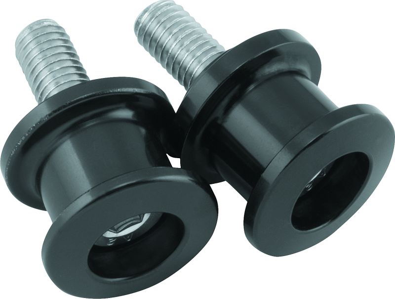 BikeMaster Alum Spool Kit Lite - 8mm - Black BikeMaster Frame Sliders  AXOPROS