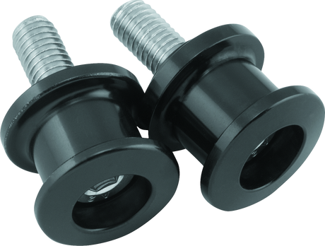 BikeMaster Alum Spool Kit Lite - 8mm - Black BikeMaster Frame Sliders  AXOPROS