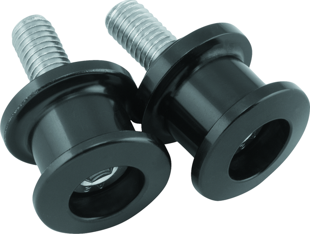 BikeMaster Alum Spool Kit Lite - 8mm - Black BikeMaster Frame Sliders  AXOPROS