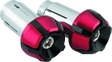 BikeMaster Anti-Vibration Bar Ends - Black/Red BikeMaster Handlebars  AXOPROS
