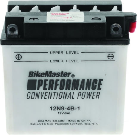 BikeMaster Battery - 12N9-4B-1 BikeMaster Batteries  AXOPROS