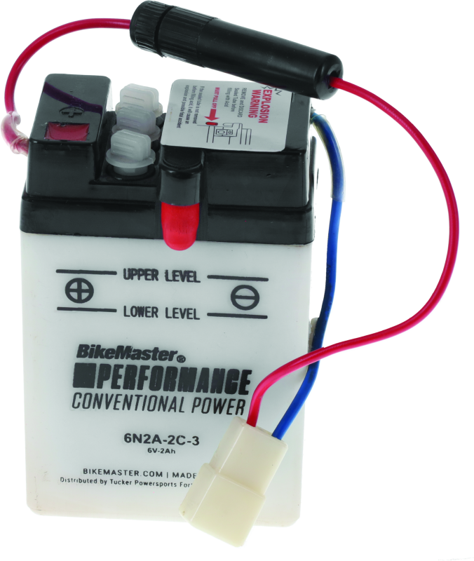 BikeMaster Battery - 6N2A-2C-3 BikeMaster Batteries  AXOPROS