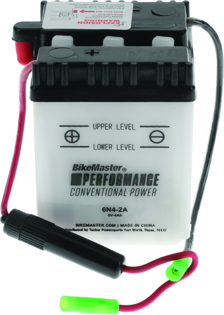 BikeMaster Battery - 6N4-2A BikeMaster Batteries  AXOPROS