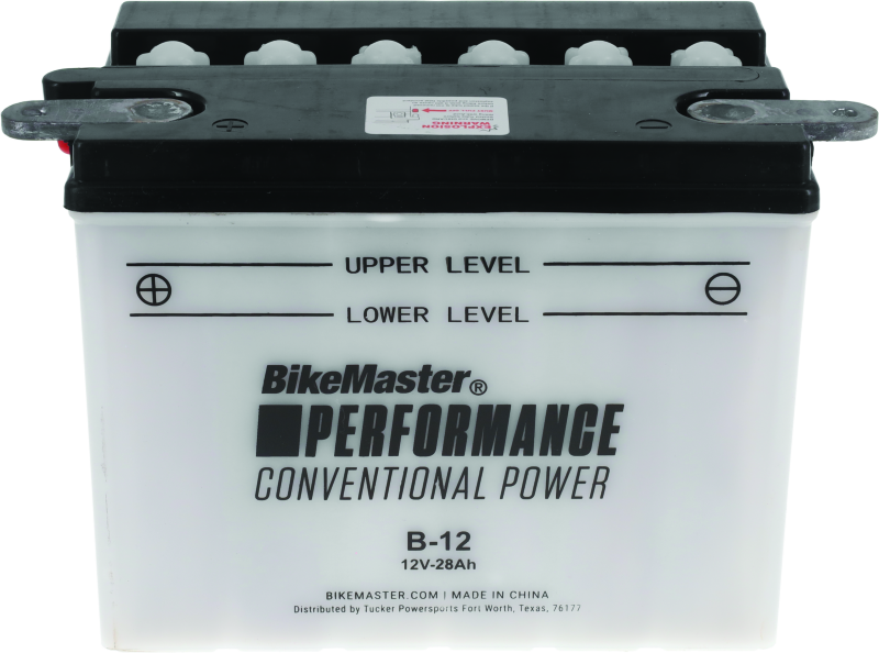 BikeMaster B-12 Battery BikeMaster Batteries  AXOPROS