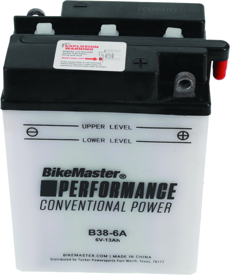 BikeMaster Battery - B38-6A BikeMaster Batteries  AXOPROS