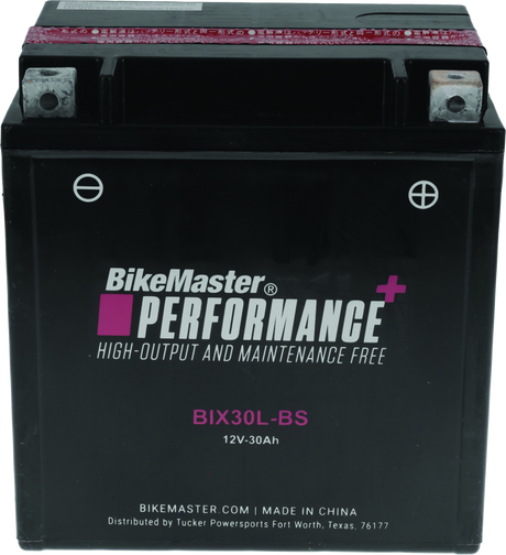 BikeMaster BIX30L-BS Battery BikeMaster Batteries  AXOPROS