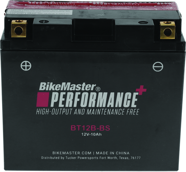 BikeMaster BT12B-BS Battery BikeMaster Batteries  AXOPROS
