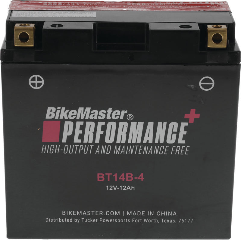 BikeMaster BT14B-4 Battery FA BikeMaster Batteries  AXOPROS