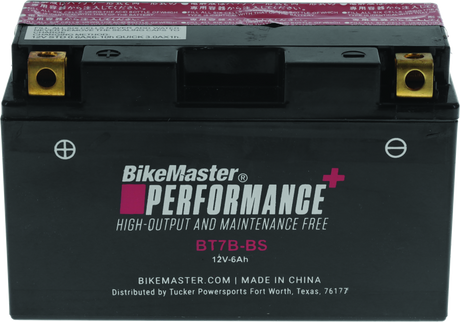 BikeMaster BT7B-BS Battery BikeMaster Batteries  AXOPROS