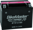BikeMaster BTX12-BS Battery BikeMaster Batteries  AXOPROS