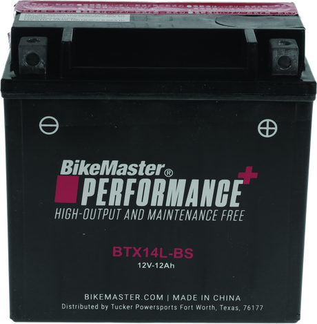 BikeMaster BTX14L-BS Battery BikeMaster Batteries  AXOPROS