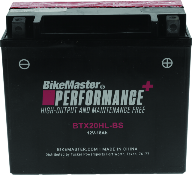 BikeMaster BTX20HL-BS Battery BikeMaster Batteries  AXOPROS