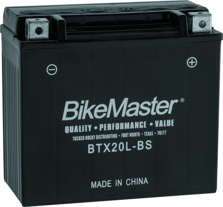 BikeMaster BTX20L-BS Battery BikeMaster Batteries  AXOPROS
