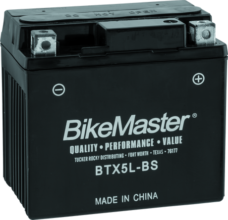 BikeMaster Battery - BTX5L-BS BikeMaster Batteries  AXOPROS