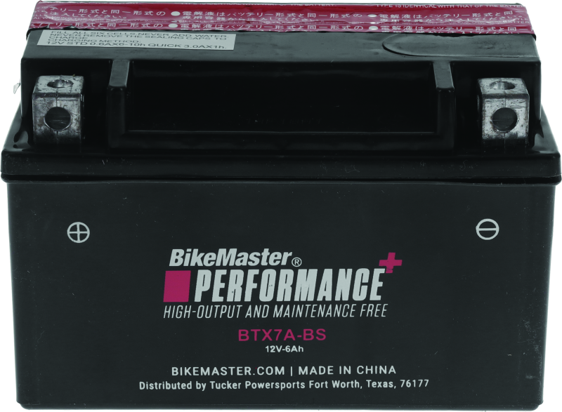 BikeMaster Battery - BTX7A-BS BikeMaster Batteries  AXOPROS