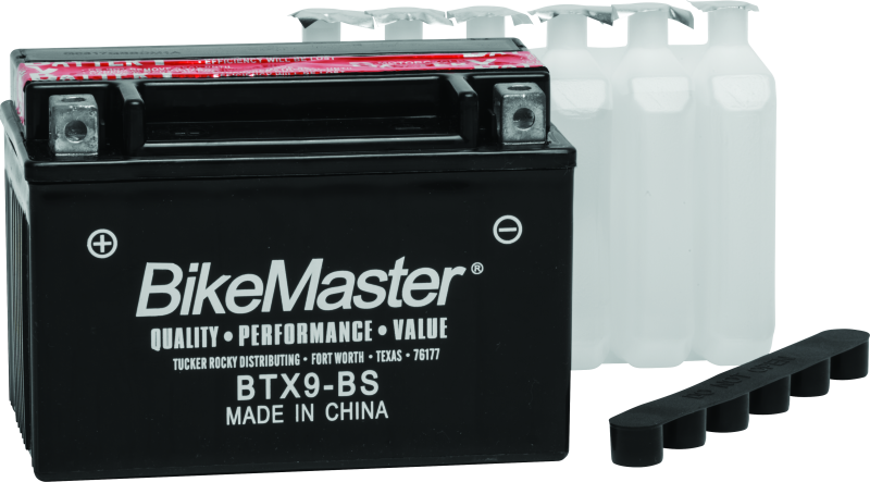 BikeMaster BTX9-BS Battery BikeMaster Batteries  AXOPROS