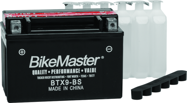 BikeMaster BTX9-BS Battery BikeMaster Batteries  AXOPROS