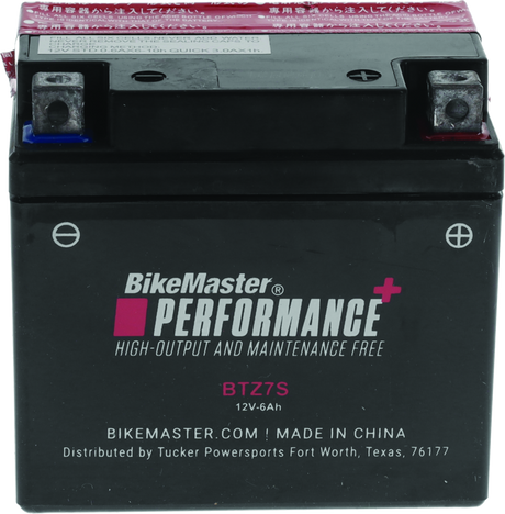 BikeMaster BTZ7S Battery BikeMaster Batteries  AXOPROS