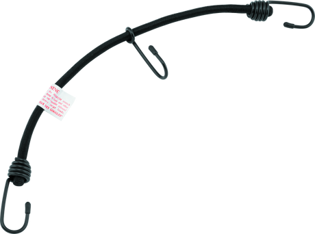 BikeMaster Bungee 18in Heavy Duty 3 Hook Black BikeMaster Cargo Tie-Downs  AXOPROS