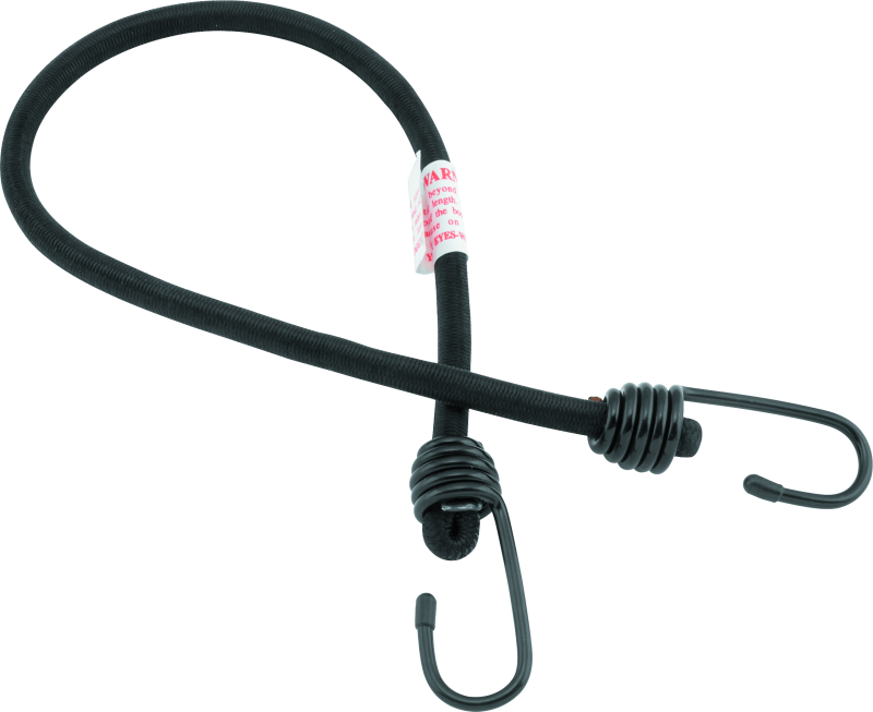 BikeMaster Bungee 24in Heavy Duty 2 Hook Black BikeMaster Cargo Tie-Downs  AXOPROS