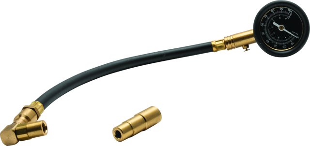 BikeMaster Dual Tire Gauge 100 PSI BikeMaster Tools  AXOPROS