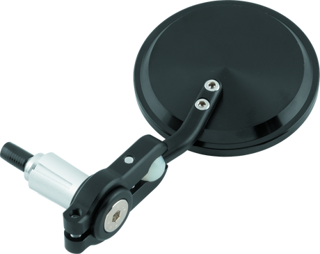 BikeMaster Folding Barend Mirrors 7/8in Handlebars - Pair - Black BikeMaster Side Mirrors  AXOPROS