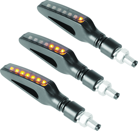 BikeMaster Hollow Sequential Turn Signal BikeMaster Sidemarkers & Indicators  AXOPROS