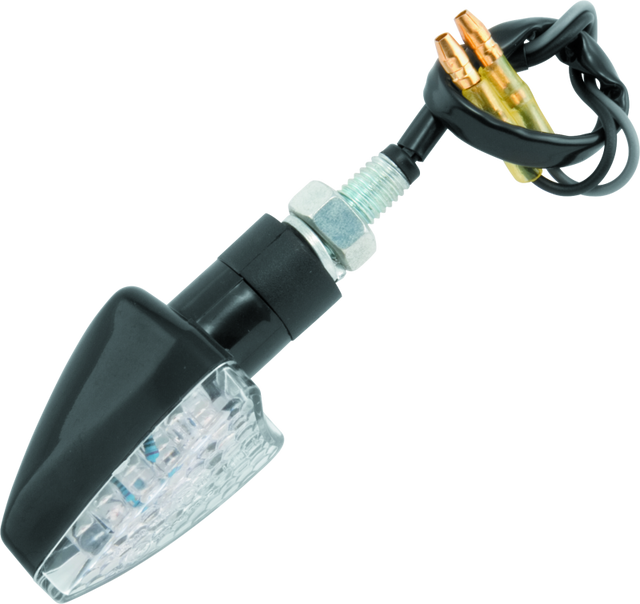 BikeMaster LED Narrow Arrow Pair - Black BikeMaster Sidemarkers & Indicators  AXOPROS