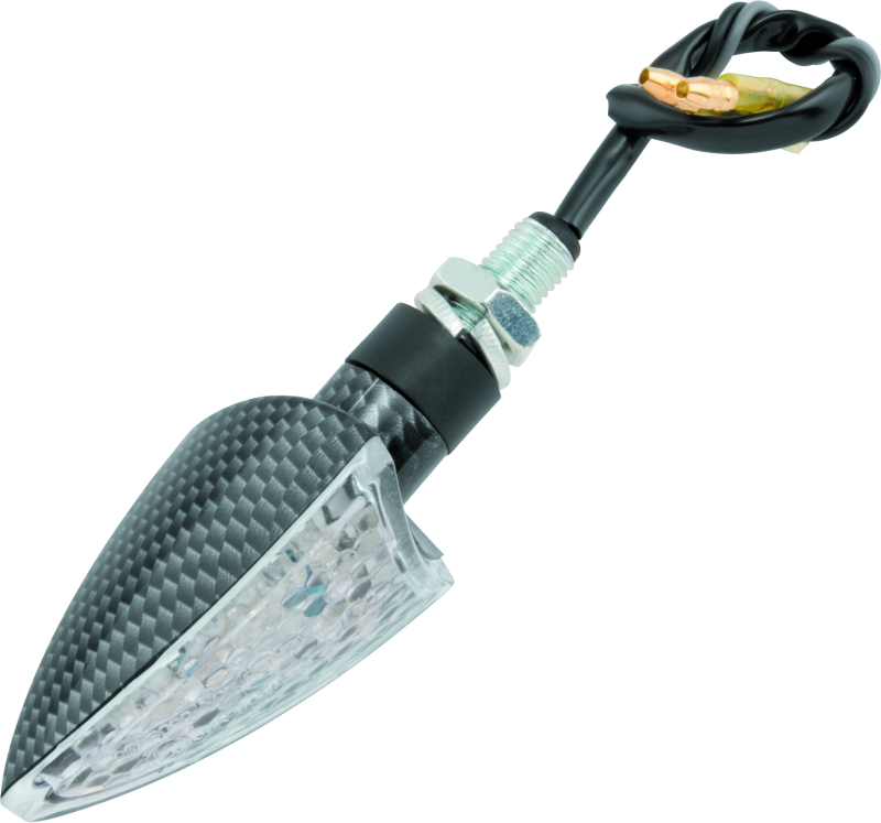 BikeMaster LED Spear Pair Carbon BikeMaster Sidemarkers & Indicators  AXOPROS