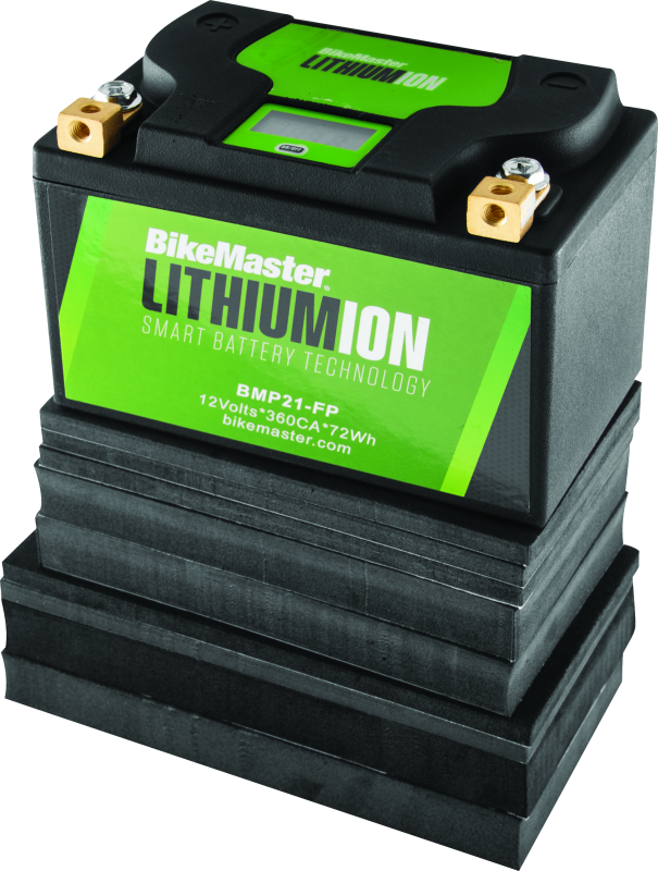 BikeMaster Lithium Ion 2.0 Battery BMP21-FP BikeMaster Batteries  AXOPROS