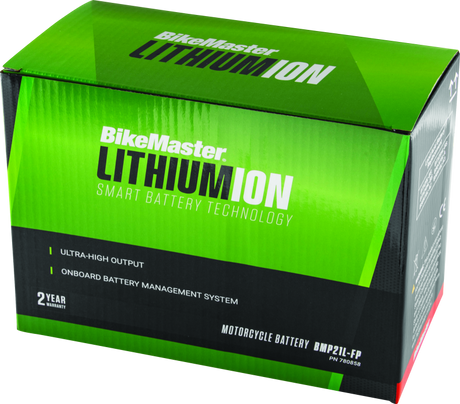 BikeMaster Lithium Ion 2.0 Battery - BMP21L-FP BikeMaster Batteries  AXOPROS