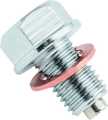 BikeMaster Magnetic Oil Drain Plug 10x1.25mm - Stainless BikeMaster Drain Plugs  AXOPROS