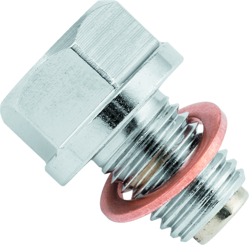 BikeMaster Magnetic Oil Drain Plug 12mm - Stainless BikeMaster Drain Plugs  AXOPROS
