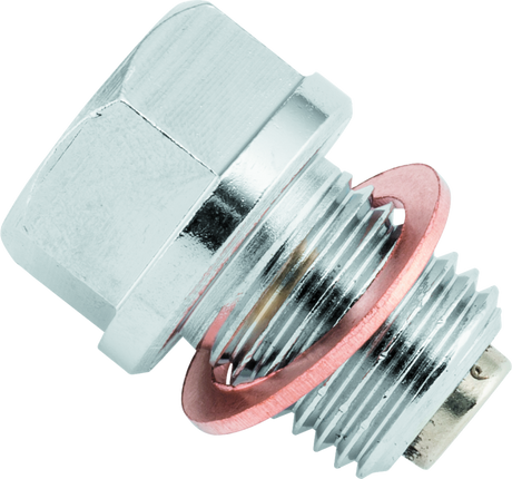 BikeMaster Magnetic Oil Drain Plug 14mm - Stainless BikeMaster Drain Plugs  AXOPROS