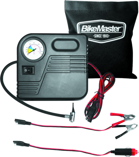 BikeMaster Mini Air Compressor w/ SAE BikeMaster Tire Tubes  AXOPROS