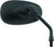 BikeMaster Mini Mirror 10mm - Each - Matte Black BikeMaster Side Mirrors  AXOPROS