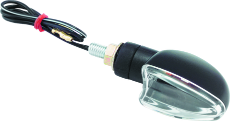 BikeMaster Ministalk Marker Light V-Shape - Black/Clear BikeMaster Sidemarkers & Indicators  AXOPROS