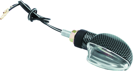 BikeMaster Ministalk Marker Light V-Shape Carbon/Clear BikeMaster Sidemarkers & Indicators  AXOPROS