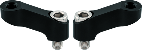 BikeMaster Mirror Extension 10mm Pair - Black BikeMaster Side Mirrors  AXOPROS