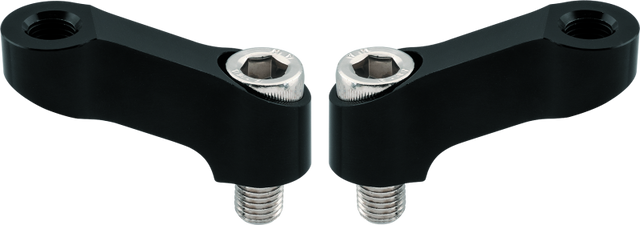 BikeMaster Mirror Extension 10mm Pair - Black BikeMaster Side Mirrors  AXOPROS