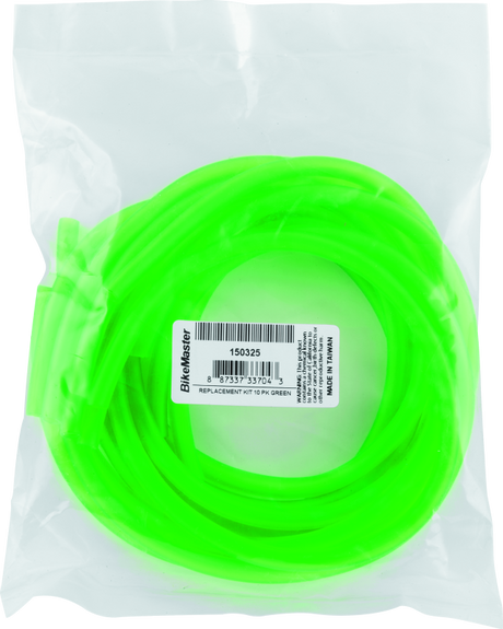 BikeMaster Replacement Kit 10 Pk - Green BikeMaster Fuel Caps  AXOPROS