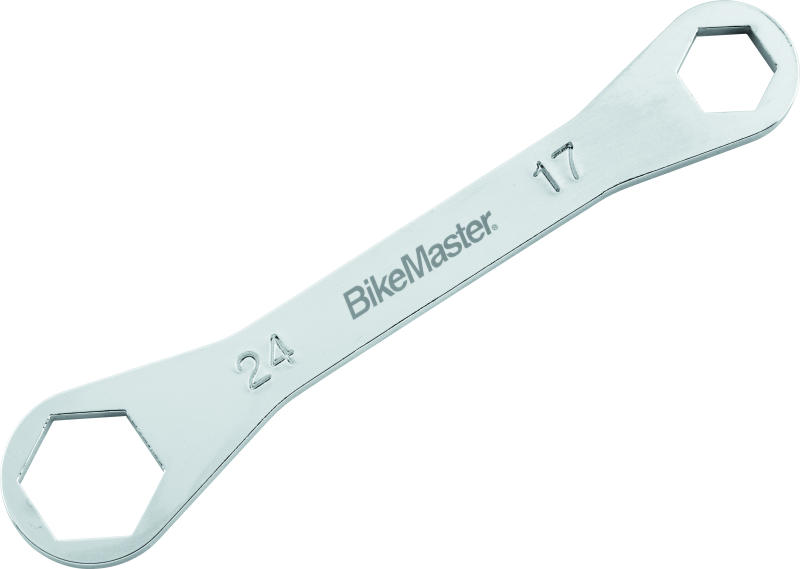 BikeMaster Rider Wrench - 24mm 6-pt x 17mm 6-pt BikeMaster Tools  AXOPROS