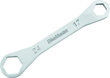 BikeMaster Rider Wrench - 24mm 6-pt x 17mm 6-pt BikeMaster Tools  AXOPROS