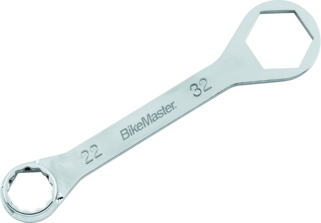 BikeMaster Rider Wrench - 32mm 6-pt x 22mm 12-pt BikeMaster Tools  AXOPROS