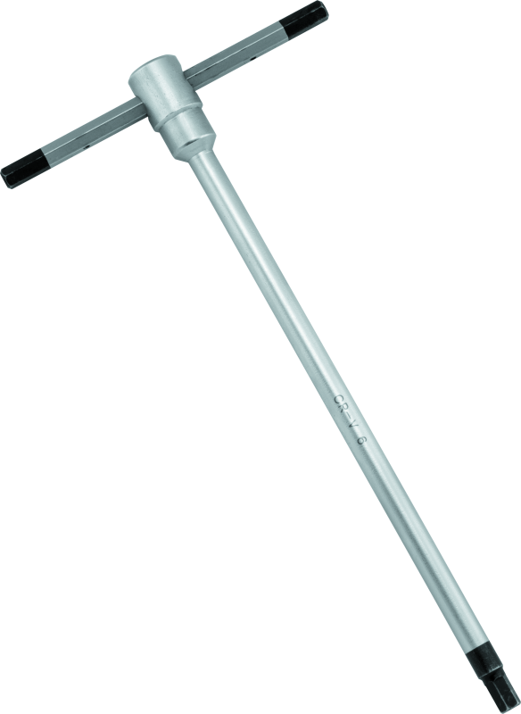 BikeMaster Sliding T-Handle Allen Wrench - 6mm BikeMaster Tools  AXOPROS