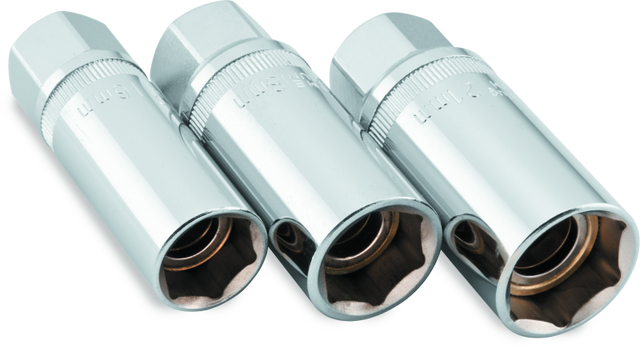 BikeMaster Sparkplug Socket Set Magnetic 16/18/22mm BikeMaster Tools  AXOPROS